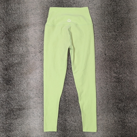 Beyond Yoga Spacedye Caught In The Midi High Waisted Legging Lime Ice Small - Picture 2 of 9